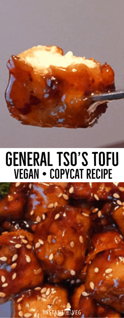 General Tso's Tofu copycat recipe #veganrecipes #tofurecipes #vegan