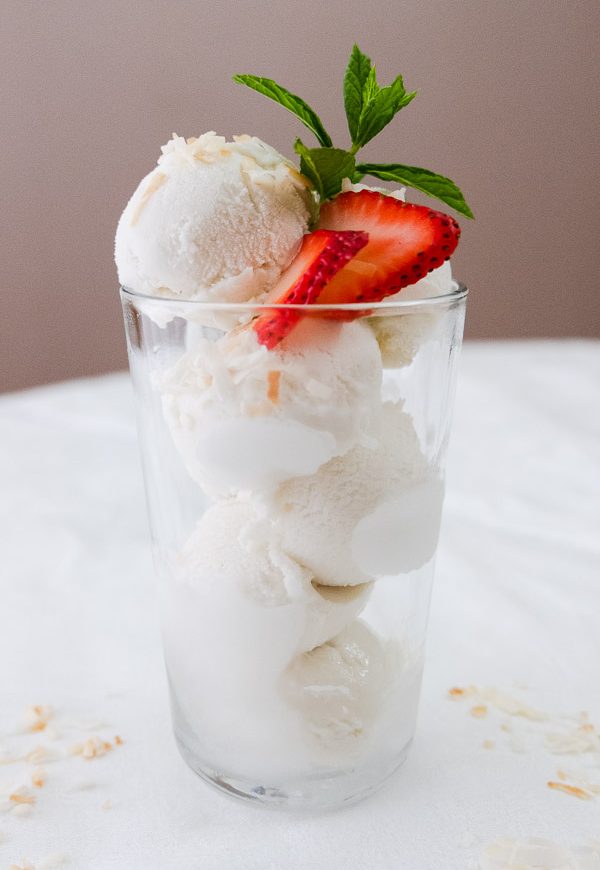 Vanilla Coconut Ice Cream