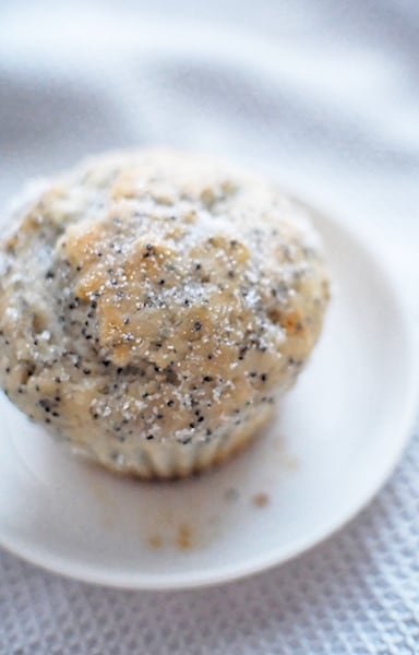 vegan lemon poppy seed muffins recipe