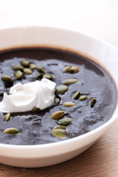Vegan Black Bean Soup Panera Copycat Instant Pot Recipe